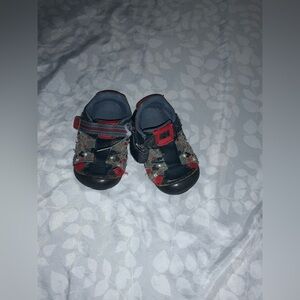 Stride Rite x Disney Mickey Mouse Navy Grey Red Baby shoes US size 4.5